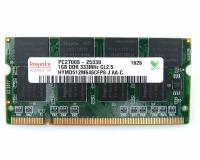 Оперативная память Hynix 1 ГБ DDR 333 SO-DIMM PC2700S-25330 1Gb 1 шт
