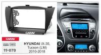 Переходная рамка 2-DIN для а/м HYUNDAI iX-35, Tucson (LM) 2010-18 CARAV 11-070