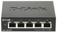 Коммутатор D-Link DGS-1100-05V2 EasySmart L2 Switch 5х1000Base-T