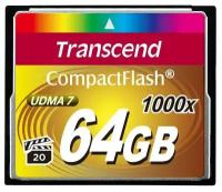 CompactFlash 1000 64GB Карта памяти TS64GCF1000