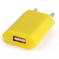 Зарядное устройство Liberty Project USB 1А SM000123 Yellow