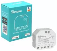 Sonoff Dual R3 WiFi умный двухканальный модуль 10-15А (Алиса, Alexa, Google Assistant, Siri и др.)