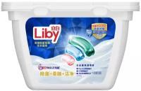 Liby Капсулы для стирки 3в1 "Antibacterial&Softener", 18 шт