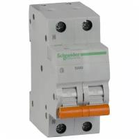 Автоматический выключатель Schneider Electric Merlin Gerin 2P 6А (C) 4.5кА, 11211