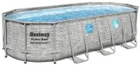 Каркасный бассейн Bestway Power Steel Swim Vista Series 56716, 549х274х122 см (камень)