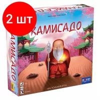 Комплект 2 шт, Игра настольная ZVEZDA "Камисадо", картонная коробка