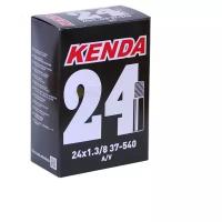 Камера велосипедная Kenda 24" авто ниппель "узкая" 1 3/8" (32/40-540/541) для советских вело/инвалидных колясок