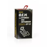 MANNOL 3031 Масло трансмиссионное 8209 O.E.M. for HYUNDAI KIA MITSUBISHI ATF SP-III metal (1л)