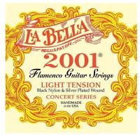 2001FL Flamenco Light Tension Профессиональные нейлоновые струны для классической гита. La Bella 2001FL