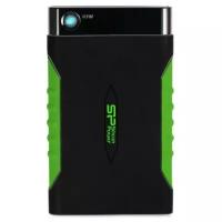 Внешний HDD Siliсon Power 2 TB A15 Armor, чёрный/зелёный, 2.5", USB 3.0