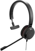 Проводные наушники Jabra EVOLVE 20 MS Mono, черный