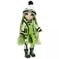 Кукла Rainbow High Winter Break Jade Hunter 28 см, 574781 зеленый