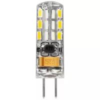 Лампа светодиодная, (2W) 12V G4 2700K JC, LB-420-5 5шт