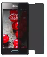 LG Optimus L5 II E460 защитный экран пленка гидрогель конфиденциальность (силикон) Одна штука