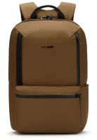 Рюкзак антивор Pacsafe Metrosafe X ECO, коричневый, 20,5 л