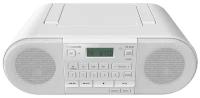 Аудиомагнитола Panasonic Rx-d550gs-w белый 20Вт/CD/CDRW/MP3/FM(dig)/USB Rx-d550gs-w