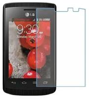 LG Optimus L1 II E410 защитный экран из нано стекла 9H одна штука