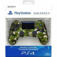 Геймпад Sony DualShock 4 v2 CUH-ZCT2E, зеленый камуфляж