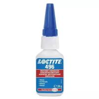 Loctite 496 20гр (для металлов, резины и пластмасс)