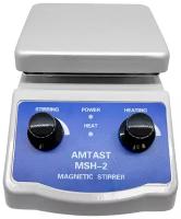 AMTAST MSH-2 магнитная мешалка с подогревом 120х120 до 2 литров