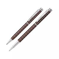 Набор подарочный Pierre Cardin Pen&Pen - Brown, ручка шариковая + ручка роллер, шт PC0952BP/RP