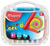 Мелки для рисования Maped Color Peps, гелевые, 10 цветов