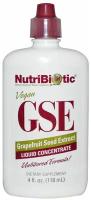 NutriBiotic GSE Grapefruit Seed Extract Жидкий концентрат экстракт семян грейпфрута, 118 мл