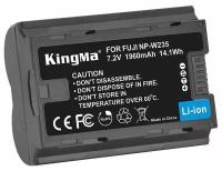 Аккумулятор KingMa NP-W235 1960mAh