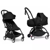 Коляска 2 в 1 Babyzen YOYO2 Bassinet Black рама черная