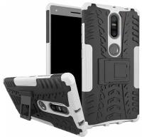 Чехол Hybrid Armor для Lenovo Phab 2 Plus (черный + белый)