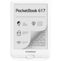 6" Электронная книга PocketBook 617 1024x758, E-Ink, 8 ГБ, комплектация: стандартная, белый