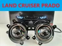 ПТФ, противотуманные фары Bi-Led Premium Spot для Land Cruiser Prado 150 белый свет (КОД:5332.-73)