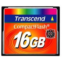 Карта памяти Transcend CompactFlash Standard (50/20MB/s) 16GB