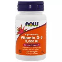 Now Vitamin-D3 5000 mg 120 caps