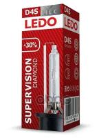 Лампа ксеноновая головного света D4S P32d-5 5000K Diamond Super Vision +30% 12V 35W Картон 1 шт LEDO 42402LXDS