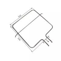 ТЭН для духовки 800W, 230V, верхний (Дарина, ЗВИ) 330х310 мм