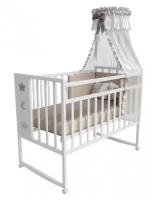 Кровать детская Bambini Moretti Mini Lux (Night) (Bianco)