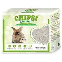 Chipsi Carefresh Pure White - наполнитель/подстилка белый бумажный для мелких домашних животных и птиц 5 л