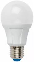 Лампа светодиодная Uniel E27 8W 6500K матовая LED-A60 8W/DW/E27/FR PLP01WH UL-00002003