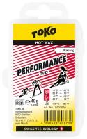 Парафин низкофтористый Toko Performance red (-4°С -12°С) 40 г