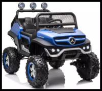 Электромобиль Barty Mercedes-Benz Unimog Mini, красный глянец