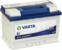 Аккумулятор VARTA 74 Ah 680 A BLUE dynamic E12 ПП