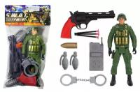 Игровой набор Военный, в комплекте: предметов 10шт. Shantou Gepai 2020-18