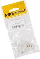 PROCONNECT Разъем RJ-45 (8P8C) под витую пару, UTP, категория 5e, 15 микродюймов, 5шт 05-1021-3-9