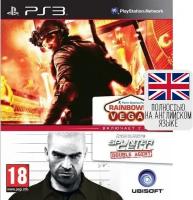 Tom Clancy's Splinter Cell: Double Agent (Двойной агент) + Rainbow Six Vegas (PS3) английский язык