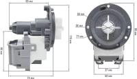 Насос сливной (помпа) HANYU для стиральной машины Samsung