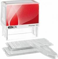 Штамп самонаборный Colop Printer 50-Set-F пластиковый 8/6 строк 1019551