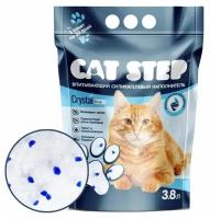 Наполнитель для кошачьего туалета Cat Step Arctic Blue силикагелевый, впитывающий 26,6 л