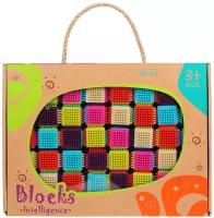 Наша игрушка Blocks Intelligence 9932B Умные кубики, 40 дет