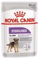 Royal Canin Sterilised Паштет для собак все пород 12шт.×85гр